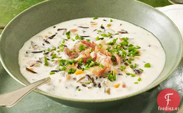 Sopa Cremosa de Arroz Salvaje