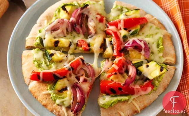 Solo Pizza de Pita Vegetariana