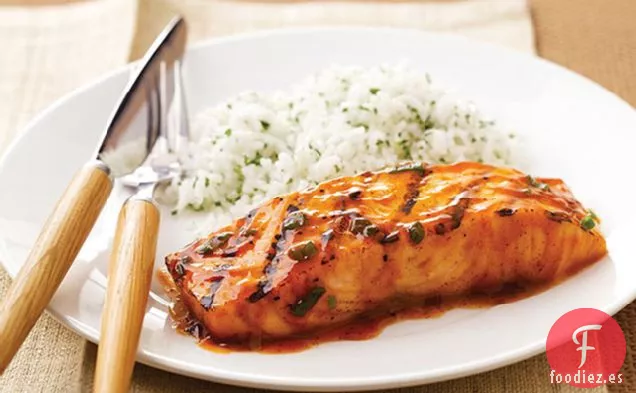 Salmón a la Barbacoa