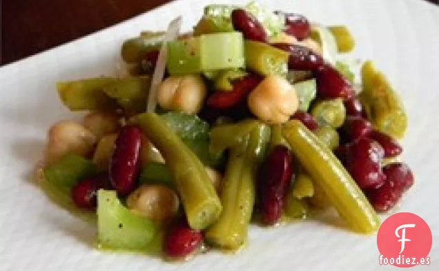 Ensalada De Tres Frijoles Con Apio