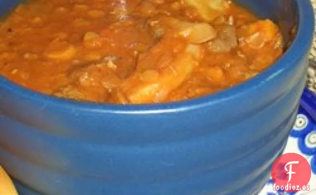 Sopa de Verduras con Lentejas Carnosas