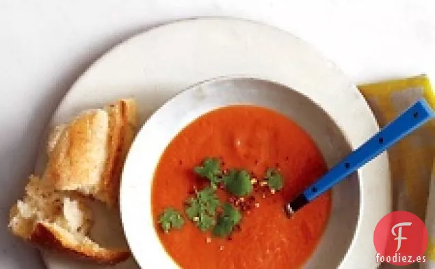 Sopa de Tomate con Especias