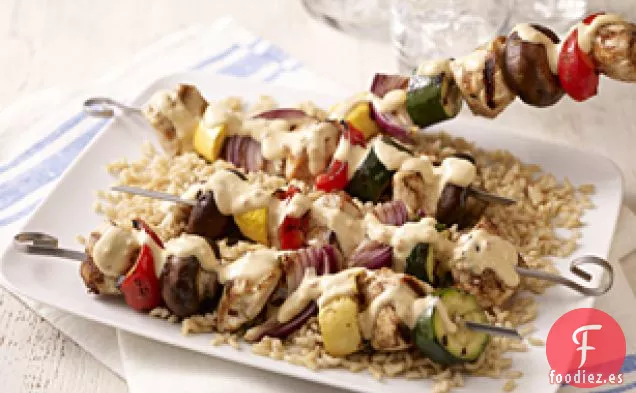 Brochetas de Pollo del Sudoeste