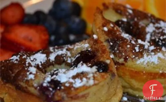 Popovers de Arándanos