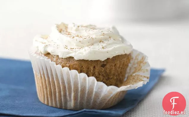 Cupcakes de Zanahoria y Jengibre con Queso Crema Especiado