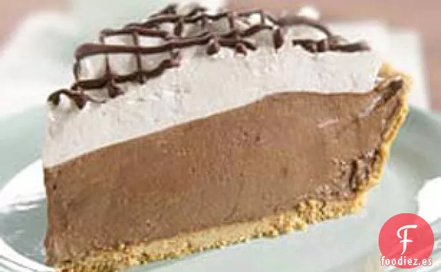 Pastel de Chocolate Cubierto de Nieve