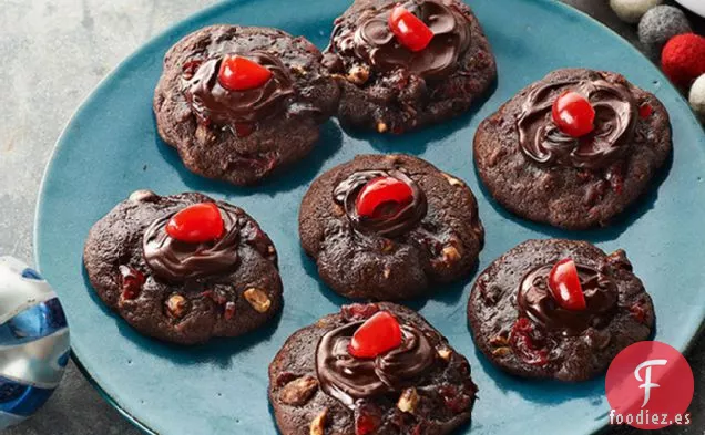Galletas Volcánicas de Chocolate y Cereza