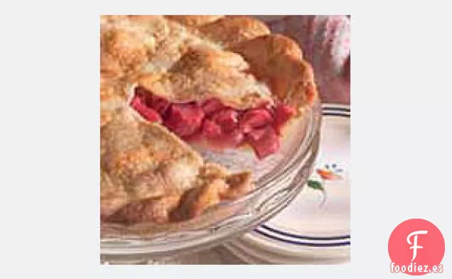 Pastel de Ruibarbo