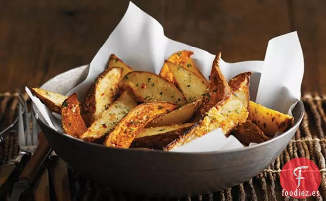 Lanzas de Patatas Dulces y Blancas con Sabor Picante