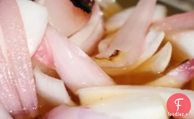 Cebollas Rojas a La Parrilla En Escabeche