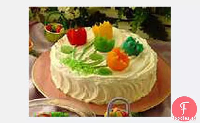 Pastel de Fiesta con Ramo de Tulipanes EGG JIGGLERS® 