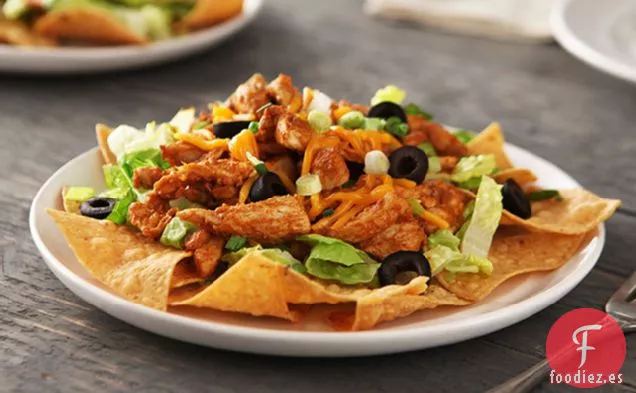 Ensalada Tibia de Tacos de Pollo