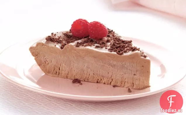 Pastel de Queso Helado de Chocolate y Frambuesa