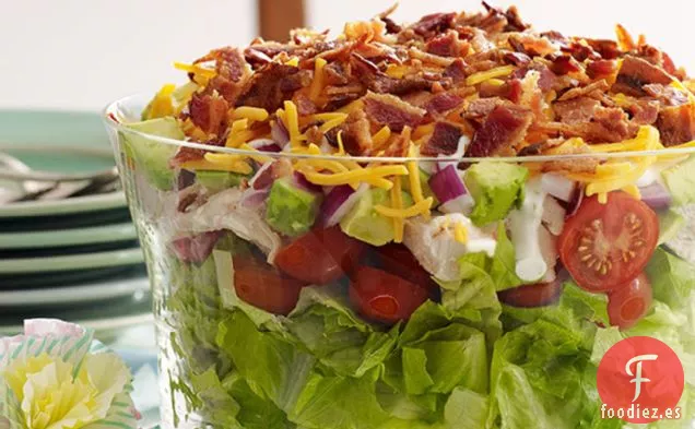 Ensalada Cobb en Capas