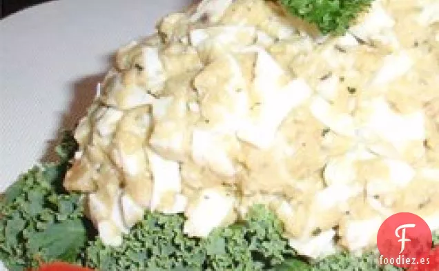 Ensalada de Huevo Hummus