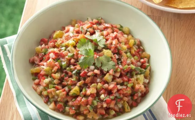 Salsa de Jalapeños y Fresas