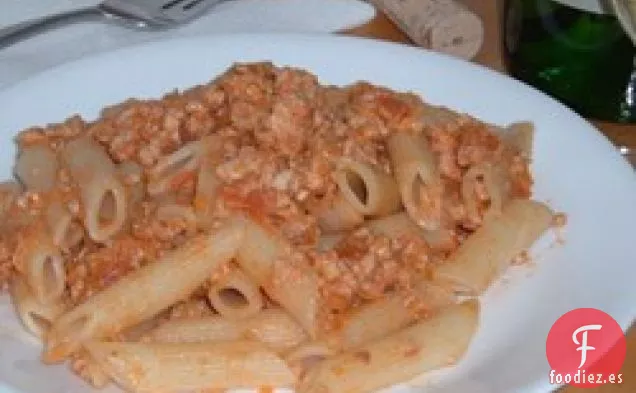 Salsa Boloñesa de Pavo