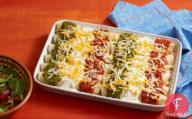 Enchiladas Tricolores