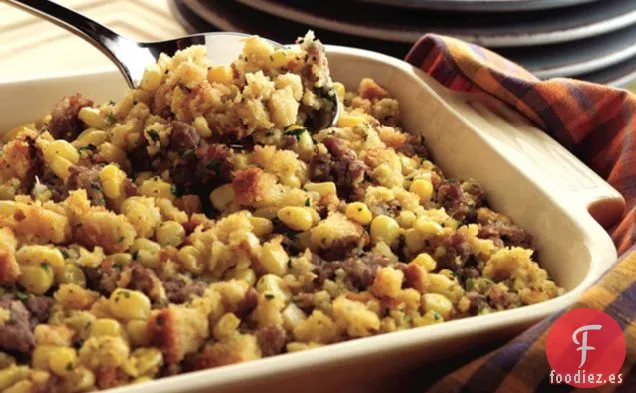 Relleno de Maíz y Salchichas