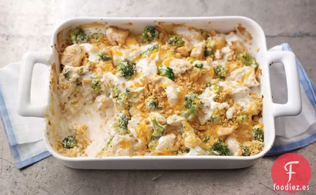 Cazuela de Brócoli de Pollo