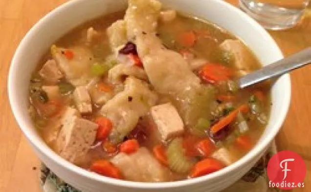 Sopa de Fideos de Tofu de Sarah