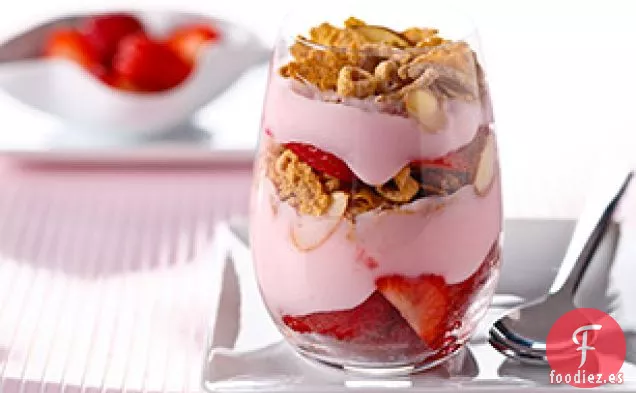 Parfait de Yogur de Fresa