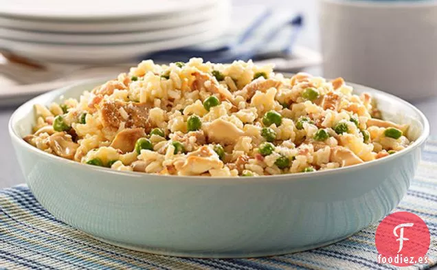 Risotto de Carbonara de Pollo