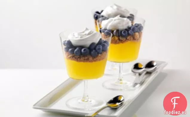 Parfaits de Arándano y Limón