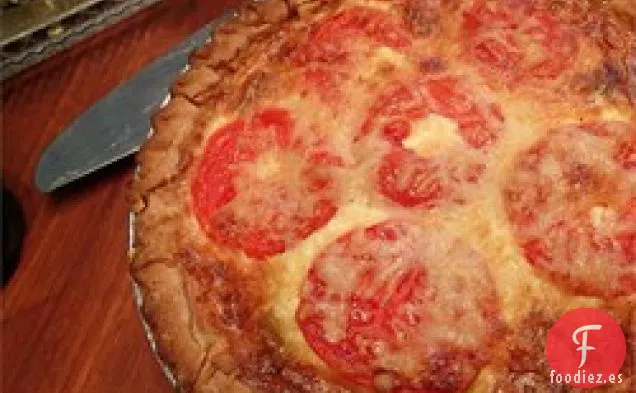 Quiche de Puerros y Queso