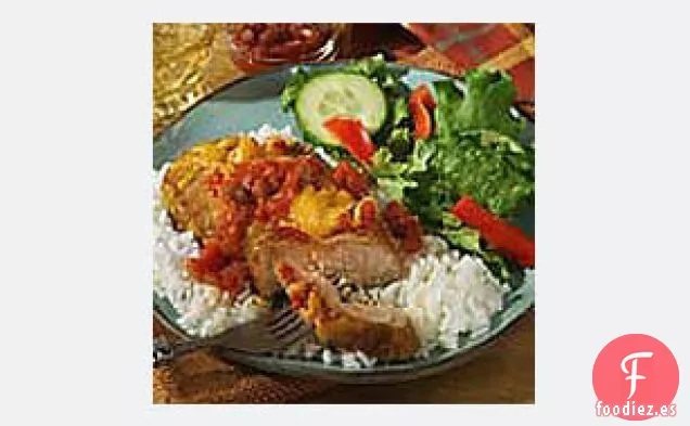 Chuletas de Cerdo Mexicanas SHAKE 'N BAKEÂ® 