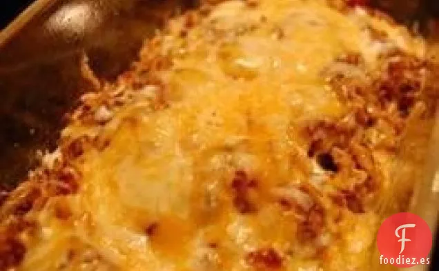 Pastel de Carne de Queso Suizo