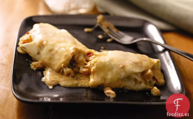 Enchiladas sin Carne y Queso