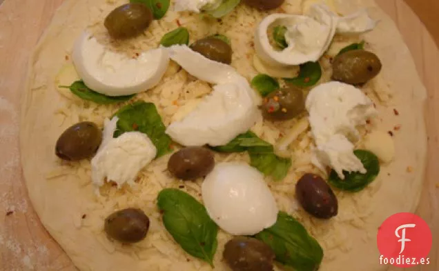 Pizza Pomodoro Con Ricotta