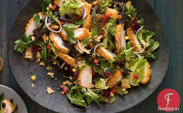 Ensalada Picante de Pollo y Chipotle