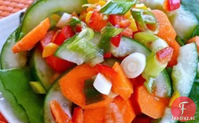 Ensalada de Pepino y Zanahoria
