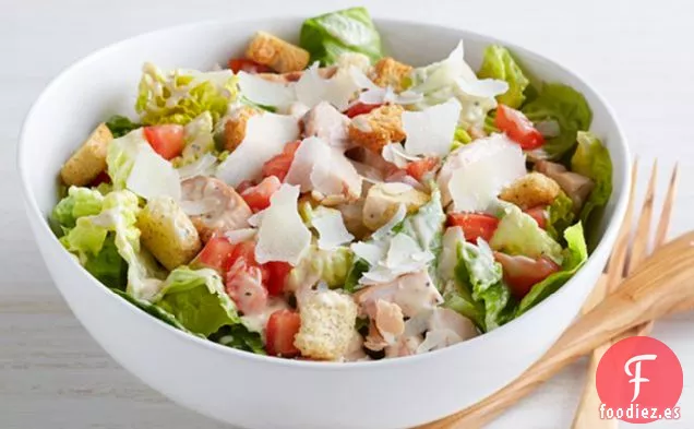Ensalada César de Pollo Rápida