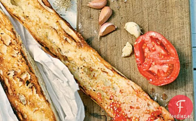 Pan de Tomate a La Parrilla
