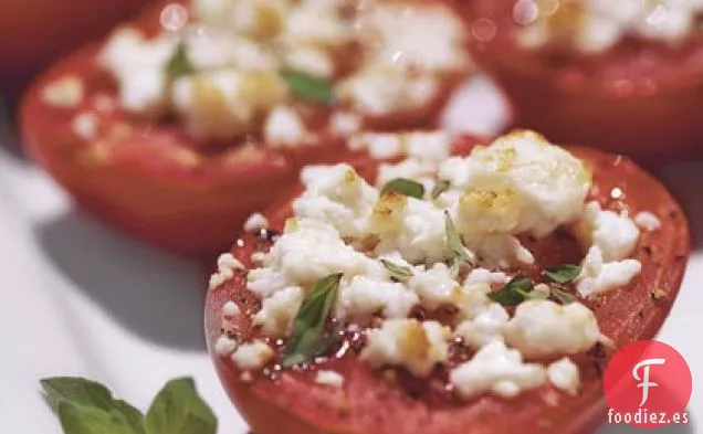 Tomates Asados Con Queso Feta