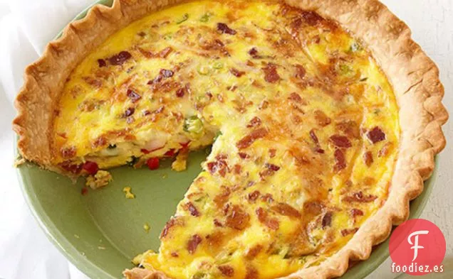 Quiche de Queso y Tocino