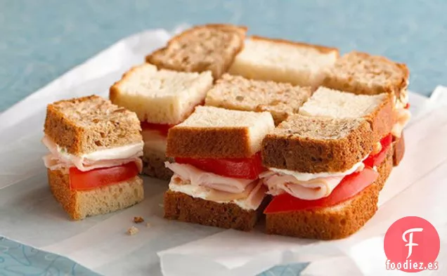 Sándwich de Pavo a Cuadros