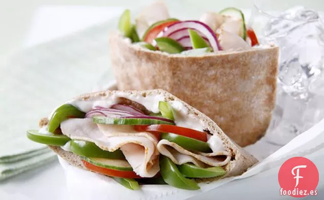 Pita de Pavo y Verduras