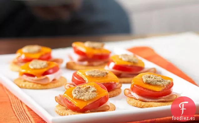 Queso Cheddar de Pavo de Cara Abierta Se Derrite