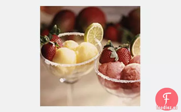 Sorbete de Margarita de Fresa
