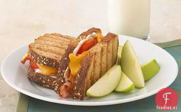 Panini de Jamón a la Parrilla