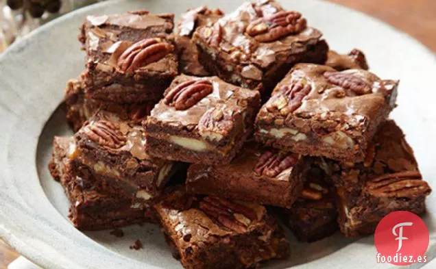Brownies de Caramelo y Nueces