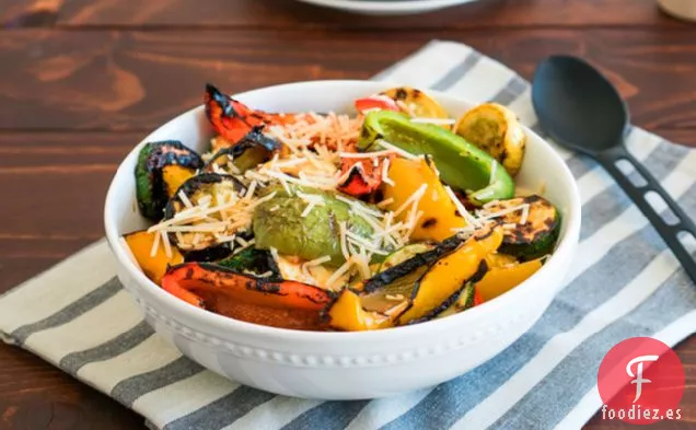 Verduras a la Parmesana a la Parrilla
