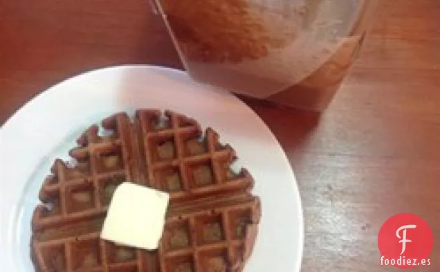 Gofres de Avena con Chocolate de Carlie