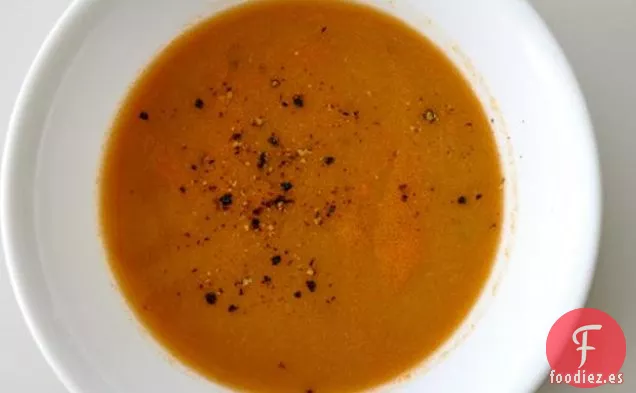 Sopa De Alcachofa Y Tomate