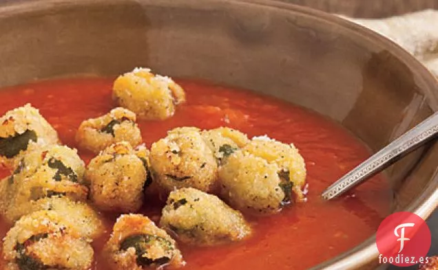 Sopa de Tomate y Albahaca