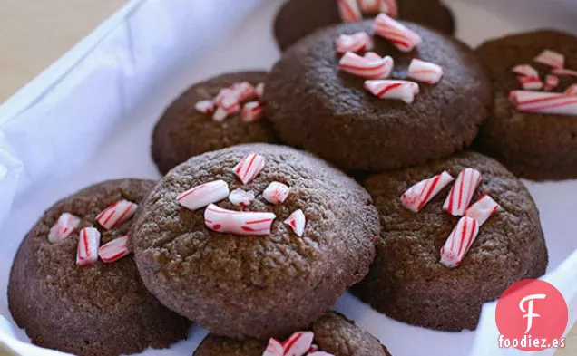 Galletas de Trufa de Chocolate y Menta